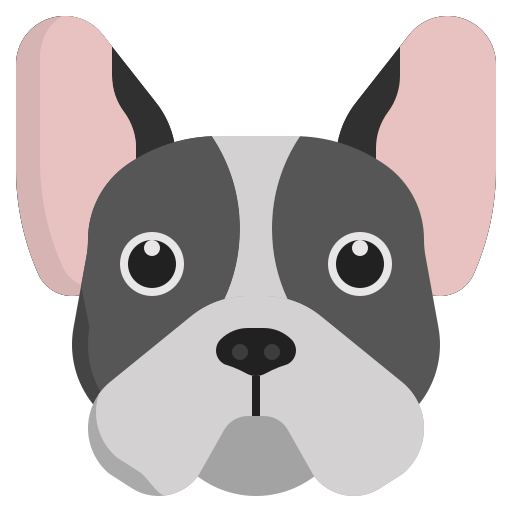 franse bulldog Generic Flat icoon