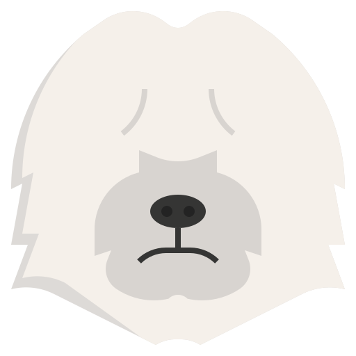 vecchio cane pastore inglese Generic Flat icona