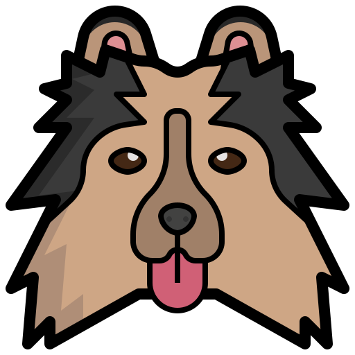 shetland schäferhund Generic Outline Color icon