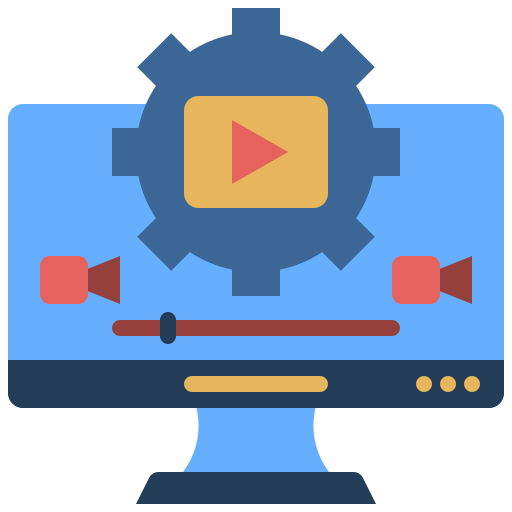 Video marketing Generic Flat icon