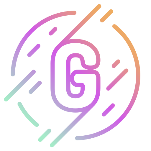 Letter g Generic Gradient icon