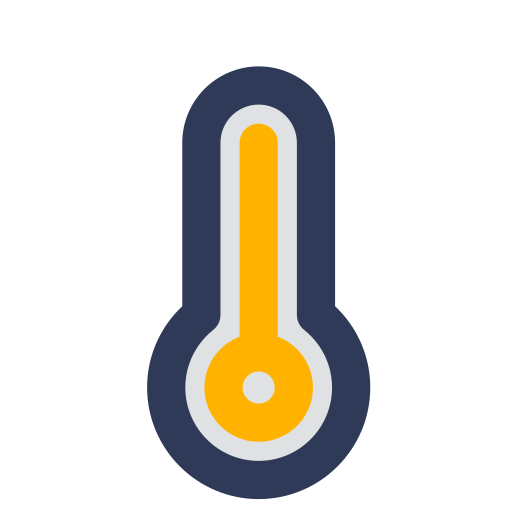 alta temperatura Generic Outline Color icono