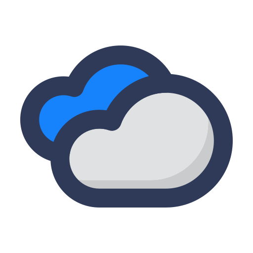 nubes Generic Outline Color icono