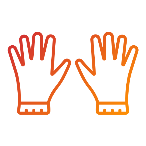 Hand gloves Generic Gradient icon
