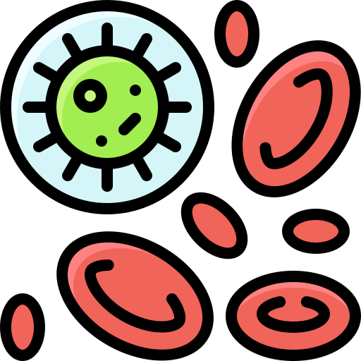cellule del sangue Generic Outline Color icona