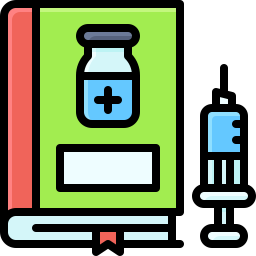의학서적 Generic Outline Color icon