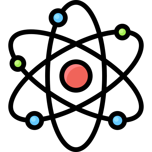 atomowy Generic Outline Color ikona