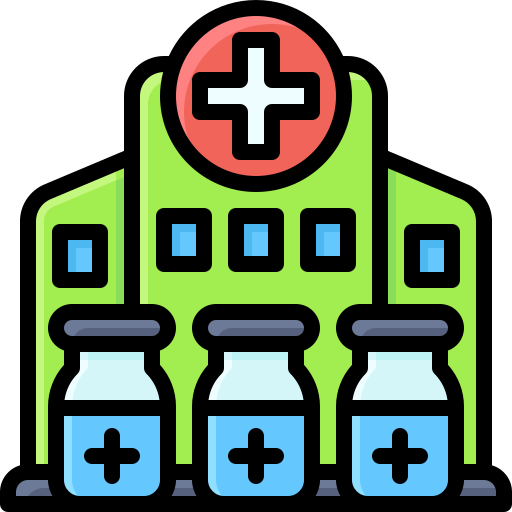 krankenhaus Generic Outline Color icon