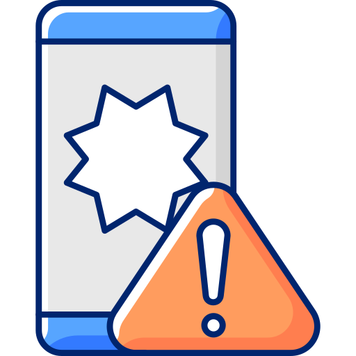 Mobile phone Generic Color Omission icon