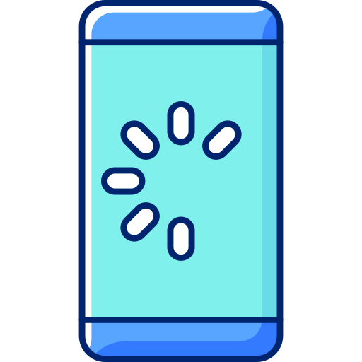 Cell phone Generic Color Omission icon