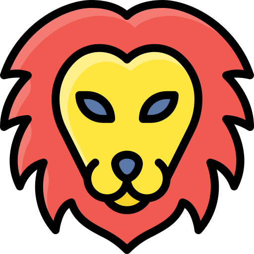 löwe Generic Outline Color icon