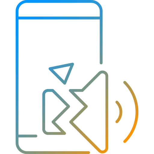 Cell phone Generic Gradient icon