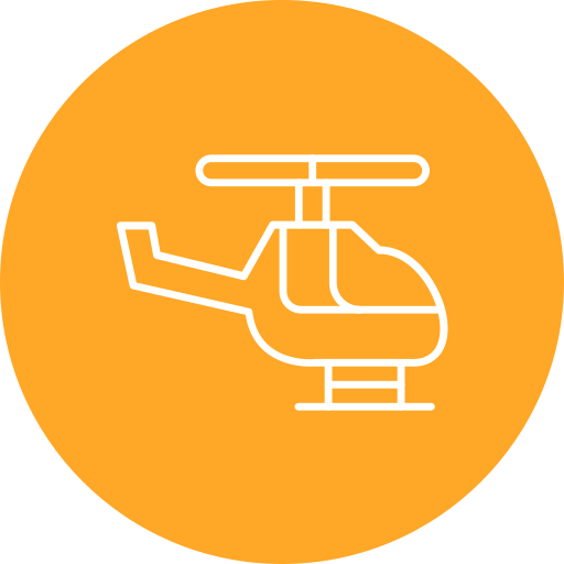 helikopter Generic Flat icoon