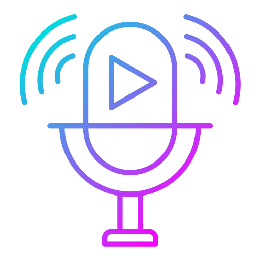 Podcast Generic Gradient icon