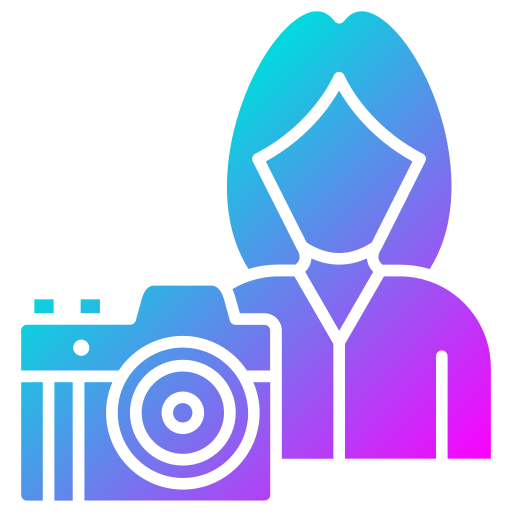 camarógrafo Generic Flat Gradient icono