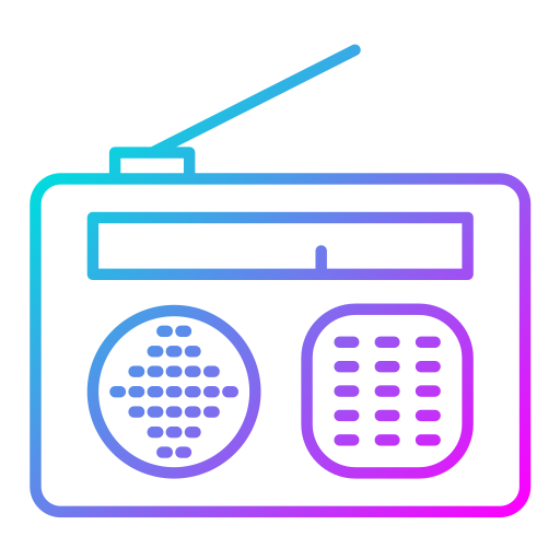 radio Generic Gradient icono