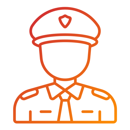 polizist Generic Gradient icon