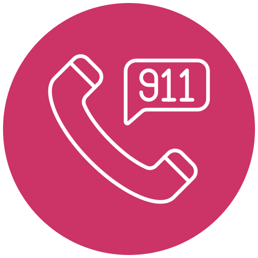 911 call Generic Flat icon