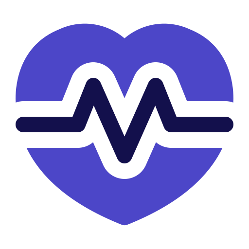 latido del corazón Generic Blue icono