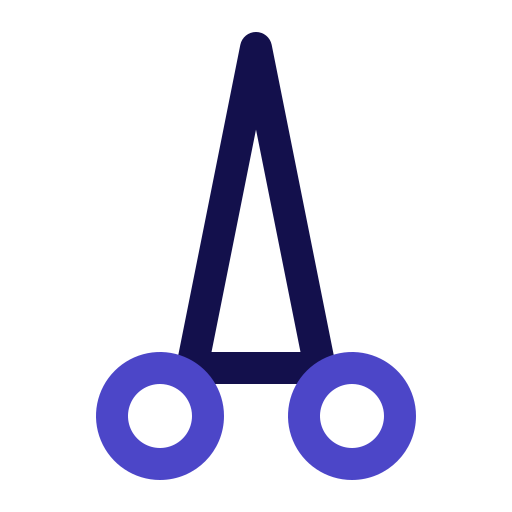 Scissors Generic Blue icon