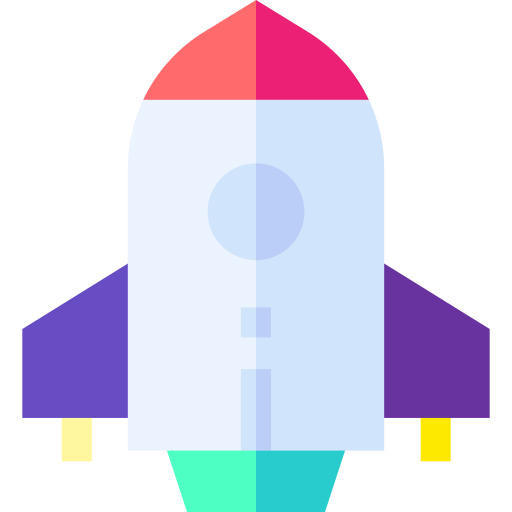 ロケット Basic Straight Flat icon
