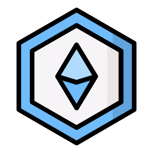 Ethereum Generic Outline Color icon