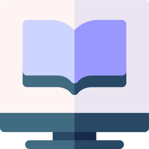 ebook Basic Rounded Flat ikona