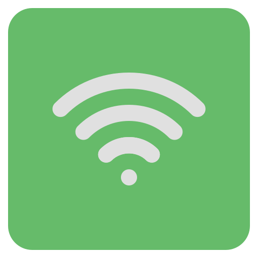 wifi gratuit Generic Flat Icône