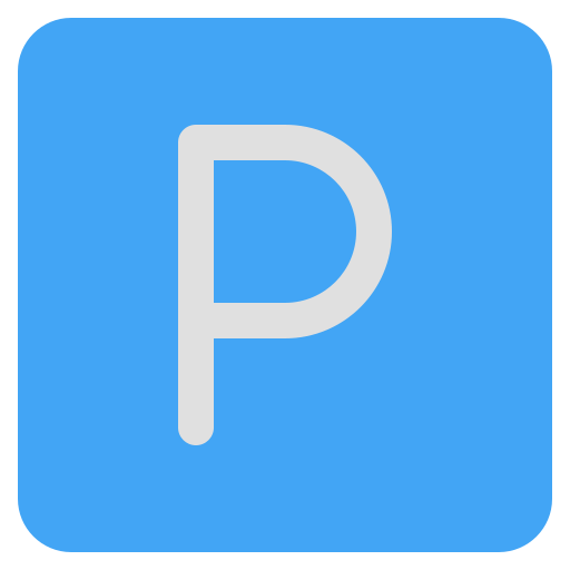 Parking sign Generic Flat icon
