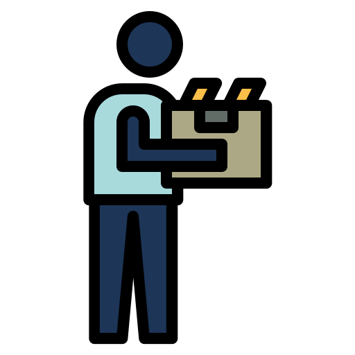 Unemployed Generic Outline Color icon