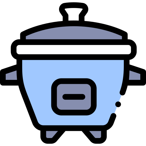 炊飯器 Detailed Rounded Lineal color icon