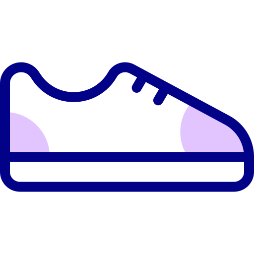 Sneakers Detailed Mixed Lineal color icon