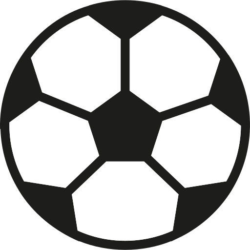 pallone da calcio Generic Outline Color icona