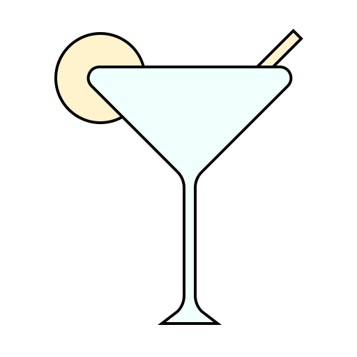beber Generic Thin Outline Color icono