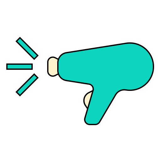Hair dryer Generic Thin Outline Color icon
