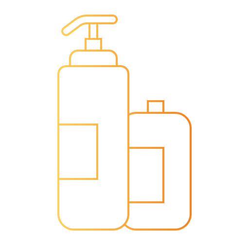 butelka mydła Generic Gradient ikona