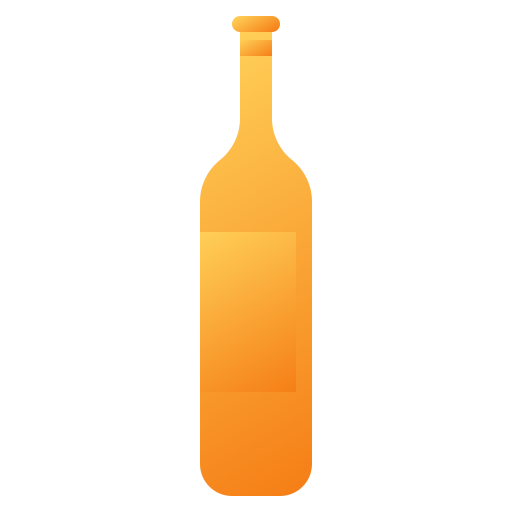 bouteille de vin Generic Flat Gradient Icône