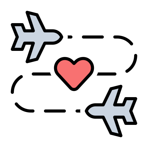 Planes Generic Outline Color icon