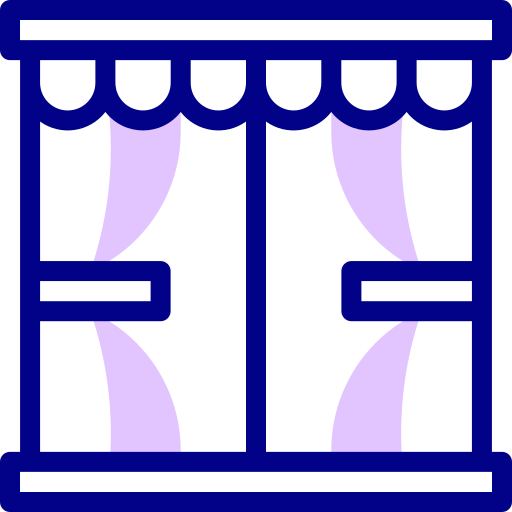 窓 Detailed Mixed Lineal color icon