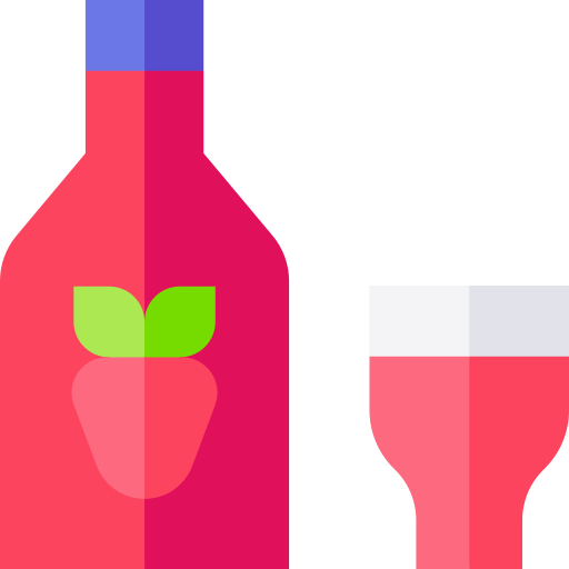 Liquor Basic Straight Flat icon