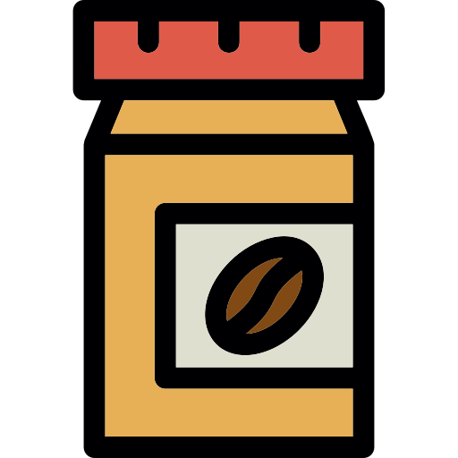 Coffee jar Generic Outline Color icon
