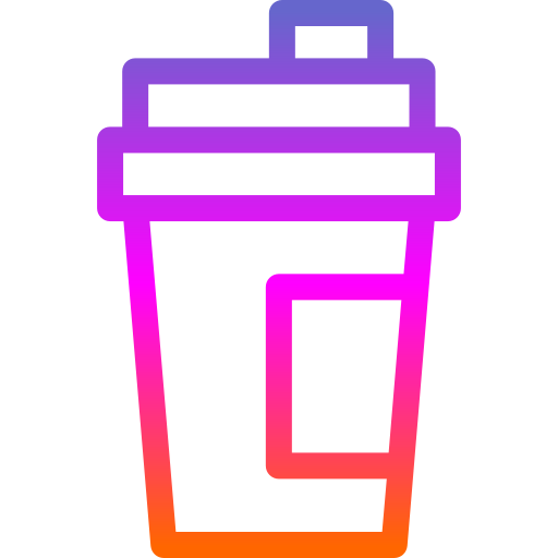 커피 컵 Generic Gradient icon