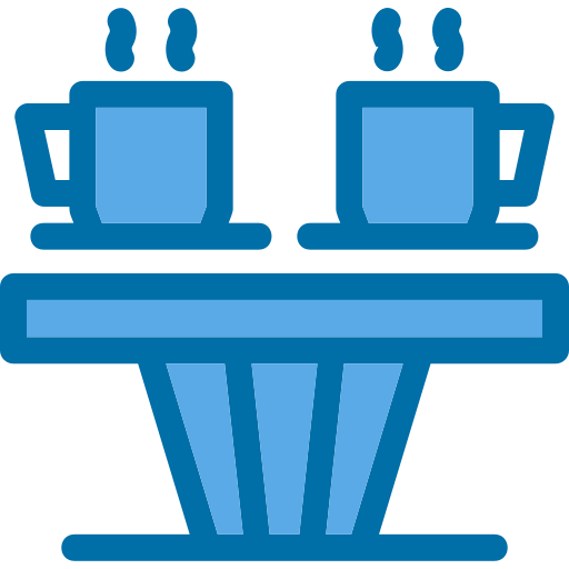 Table Generic Blue icon