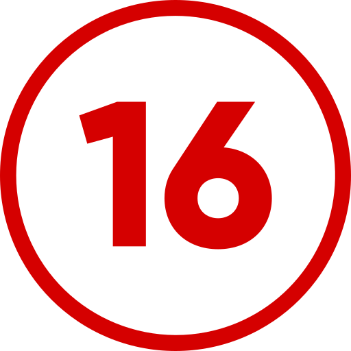 Number 16 Generic Flat icon