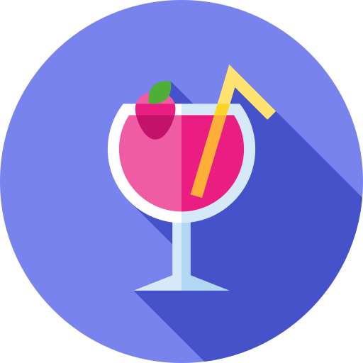 Daiquiri Flat Circular Flat icon