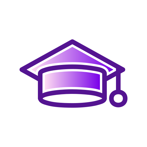 卒業式の帽子 Generic Lineal Color Gradient icon