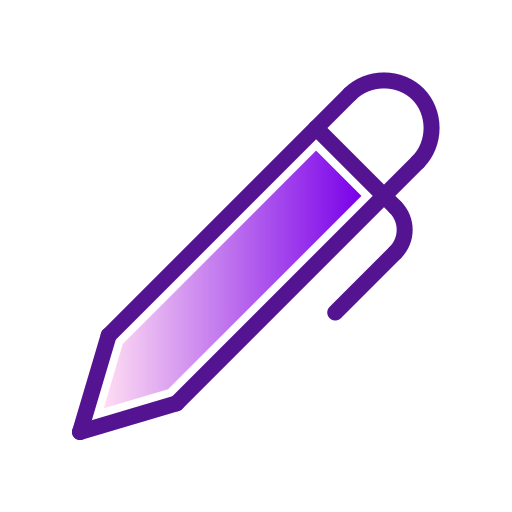 Ballpoint Generic Lineal Color Gradient icon