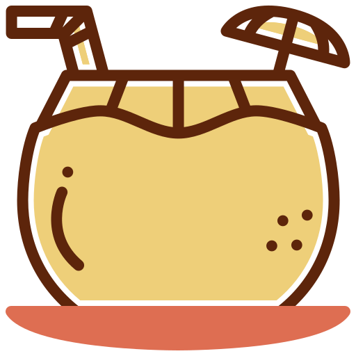 Coconut drink Generic Fill & Lineal icon