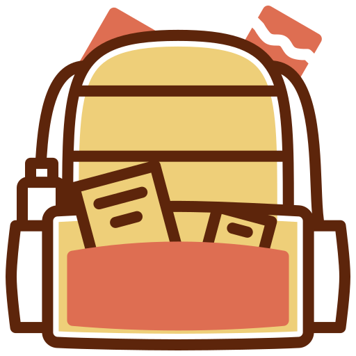 rucksack Generic Fill & Lineal icon