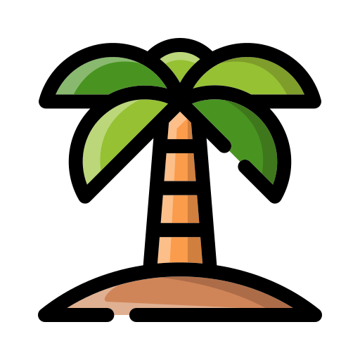 palmier Generic Outline Color Icône